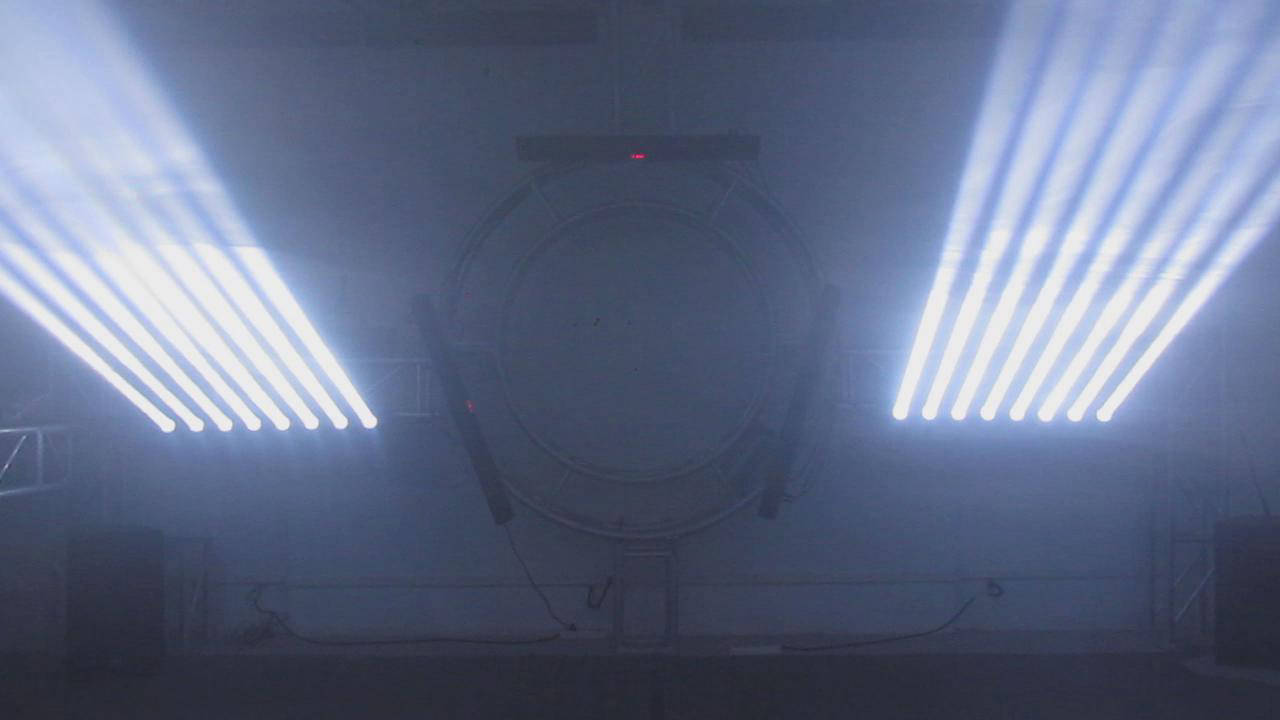 BY-908B 8X10W(White/QUAD LED)  LED MOVING BEAM