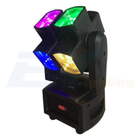 BY-9088 Continuous Rotation LED Beam moving head(8x10W Cree RGBW 4in1 LED)