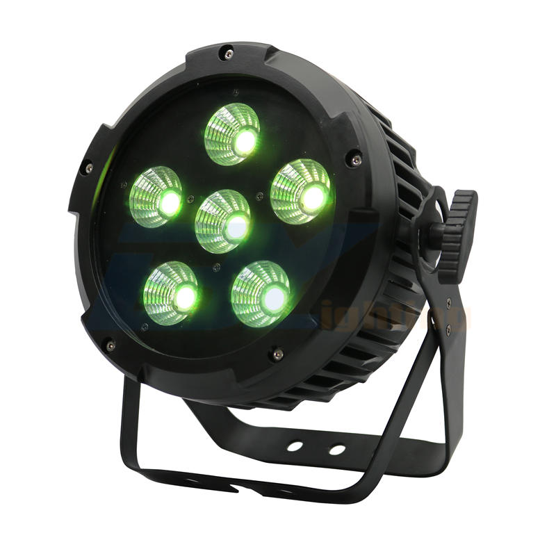 BY-3106 6X20W RGB 3in1 COB PAR (outdoor version optional)